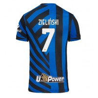 Camisa de Futebol Inter Milan Piotr Zielinski #7 Equipamento Principal 2024-25 Manga Curta